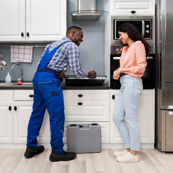 can you provide an estimate for cooktop repair before beginning any work in Centerville NY